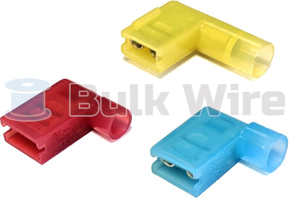 Picture of Nylon Flag Quick Disconnect Terminals, 0.25"