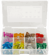 Picture of 100 Piece Automotive Mini/ATM Blade Fuse Assortment Kit