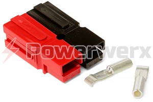 Picture of 15 Amp Permanently Bonded Red/Black Anderson Powerpole Connectors