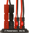 Picture of 75A Input 4 Position Distribution Block for 15/30/45A Powerpole Connectors