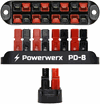 Picture of 8 Position Power Distribution Block for 15/30/45A Powerpole Connectors