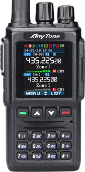 Picture of Anytone AT-D168UV Digital DMR Dual-band Handheld Commercial Radio