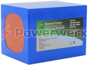 Picture of Bioenno BLF-1209A 12V, 9Ah Lithium Iron Phosphate (LiFePO4) Battery, PVC