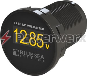 Picture of Blue Sea 1733 Mini OLED Panel DC Voltmeter