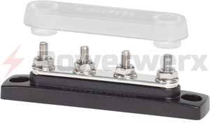 Picture of Blue Sea 2315 Common 100A Mini BusBar 4 Gang with Cover