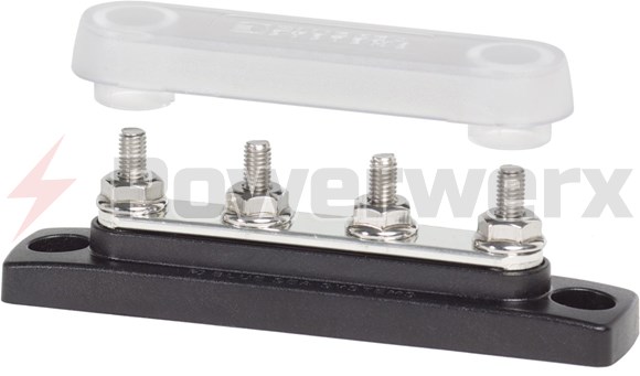 Picture of Blue Sea 2315 Common 100A Mini BusBar 4 Gang with Cover