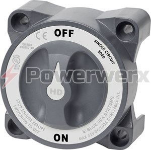 Picture of Blue Sea 3000 Heavy Duty ON/OFF Battery Switch (600A/900A)