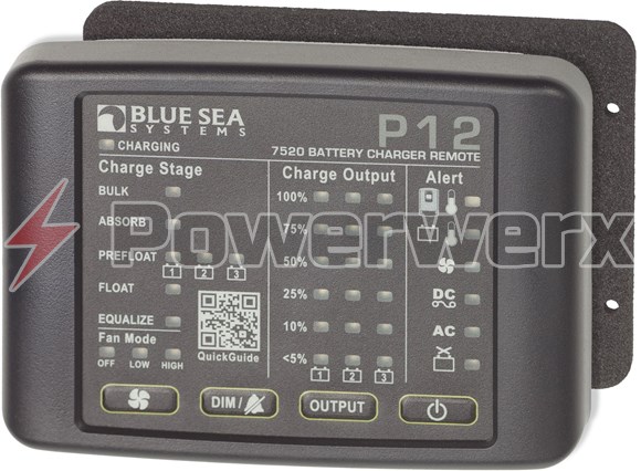 Picture of Blue Sea 7520 P12 Battery Charger Remote LED