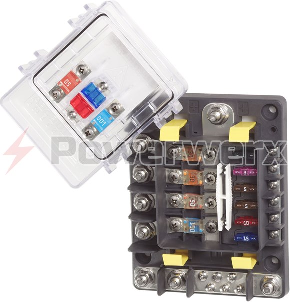 Picture of Blue Sea 7748 SafetyHub 150 Fuse Block