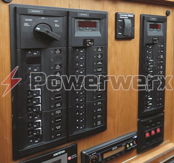 Design a Blue Sea Systems Custom 360 Panel for AC/DC Power Distribution ...