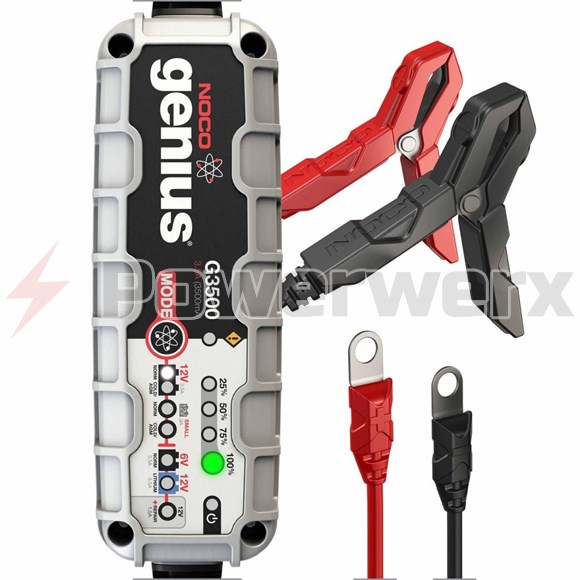 Picture of NOCO Genius G3500 6V/12V 3.5 Amp Smart Battery Charger and Maintainer