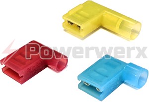 Picture of Nylon Flag Quick Disconnect Terminals, 0.25"