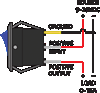 Picture of Powerwerx Panel Mount Green Switch for 12V Systems
