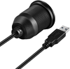 Picture of Powerwerx Panel Mount Single USB 3.0 Male to Female with 6 ft. Extension Cable