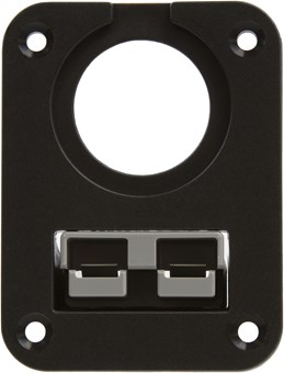 Picture of Powerwerx PanelPlateSB2 for Anderson SB50 Series Connectors with One Panel Mount 1-1/8" Hole