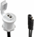 Picture of Powerwerx PassSAE Panel Mount Bullet/SAE Connector Extension, 10 gauge, White Color