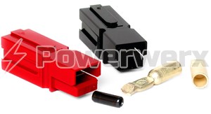 Picture of PP120 Red/Black 120 Amp Anderson Powerpole Kit