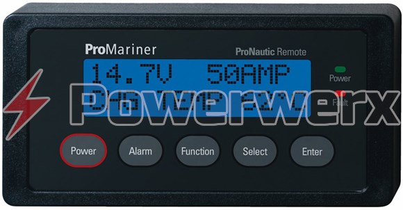 Picture of ProMariner 63100 Remote LCD Battery Monitor for ProNautic P Series Battery Chargers