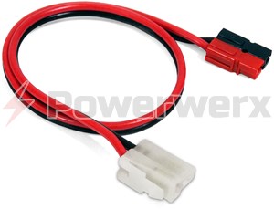 Picture of Radio OEM-T Connector to Powerpole Connector 18 in. Adapter Cable