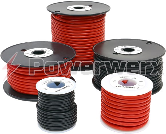 Picture of Silicone Wire (Gauge: 06, Length: 100 ft., Color: Black)