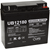 Picture of UPG UB12180 D5745 12V 18Ah T4 Terminal Sealed Lead Acid (SLA) Battery