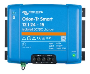 Picture of Victron Energy ORI122436120 Orion-Tr Smart 12/24-15A (360W) Isolated DC-DC charger