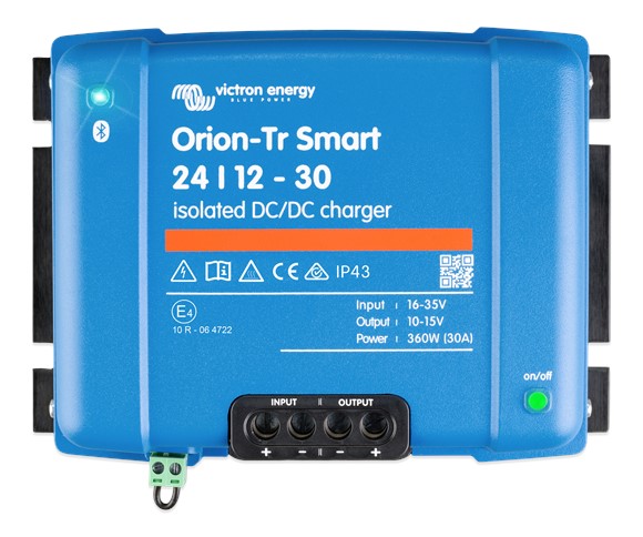 Picture of Victron Energy ORI241236120 Orion-Tr Smart 24/12-30A (360W) Isolated DC-DC charger