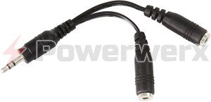 Picture of Y Dual Speaker Adapter Cable